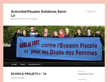 Tablet Screenshot of peuples-solidaires-stlo.org